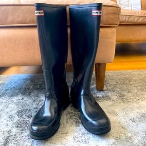 Hunter Original Tall Black Rain Boots